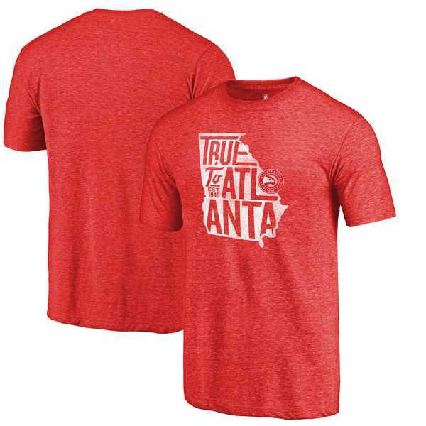 Atlanta Hawks Fanatics Branded Red True to Atlanta Hometown Collection Tri Blend T-Shirt,We sell and wholesale Atlanta Hawks Fanatics Branded Red True to Atlanta Hometown Collection Tri Blend T-Shirt on line form chian!
